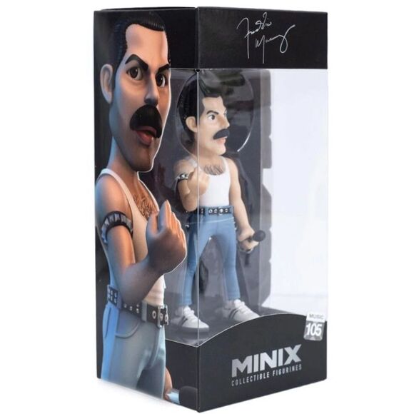 Freddie Mercury (Queen) Minix 4.5-Inch Vinyl Music Figure - Picture 2 of 4